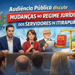 Audiência Pública discute mudanças no Regime Jurídico dos Servidores de Itirapuã